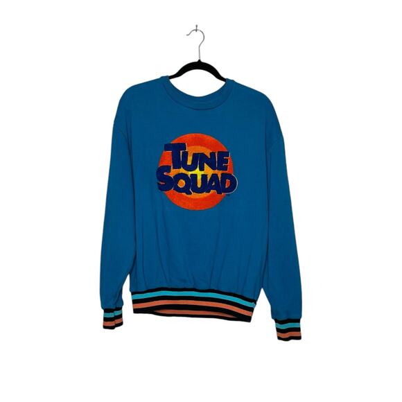 Dumbgood Space Jam Exclusive BLUE Crew Neck Sweatshirt size medium - Picture 6 of 8